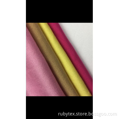 60er Jahre Rayon Spandex Satin Solid Fabric